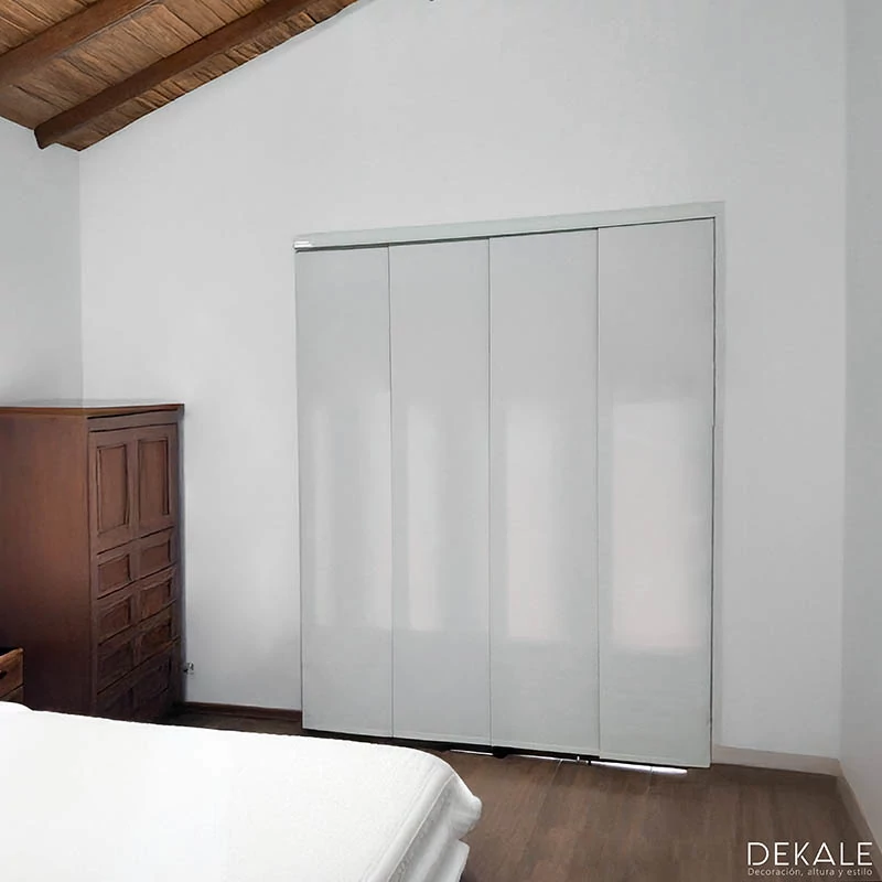 persiana panel japones habitacion